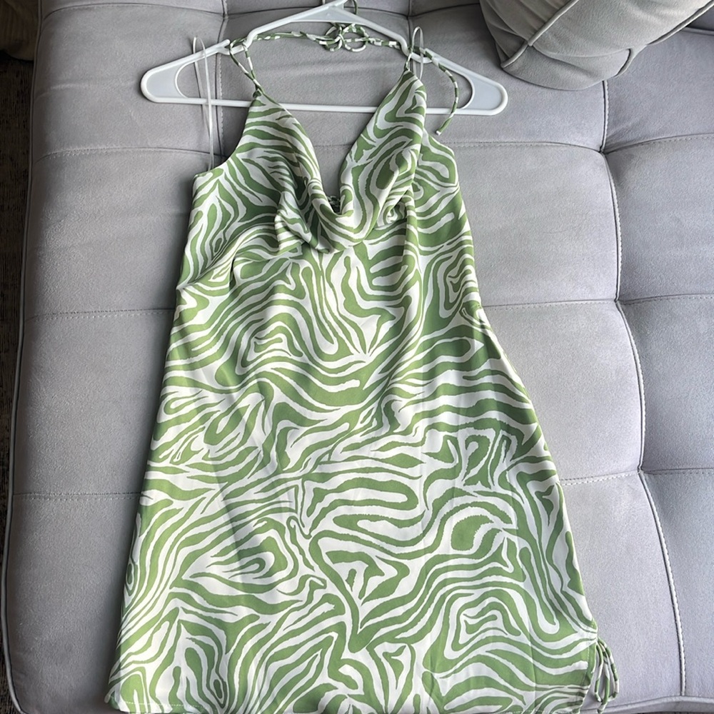 Green dress